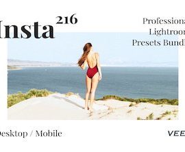 Creativemarket 216 Insta Presets Lightroom Bundle Free Download