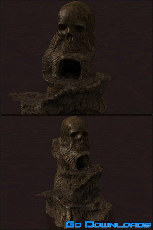 Arteria3d Skull Rock Free Download