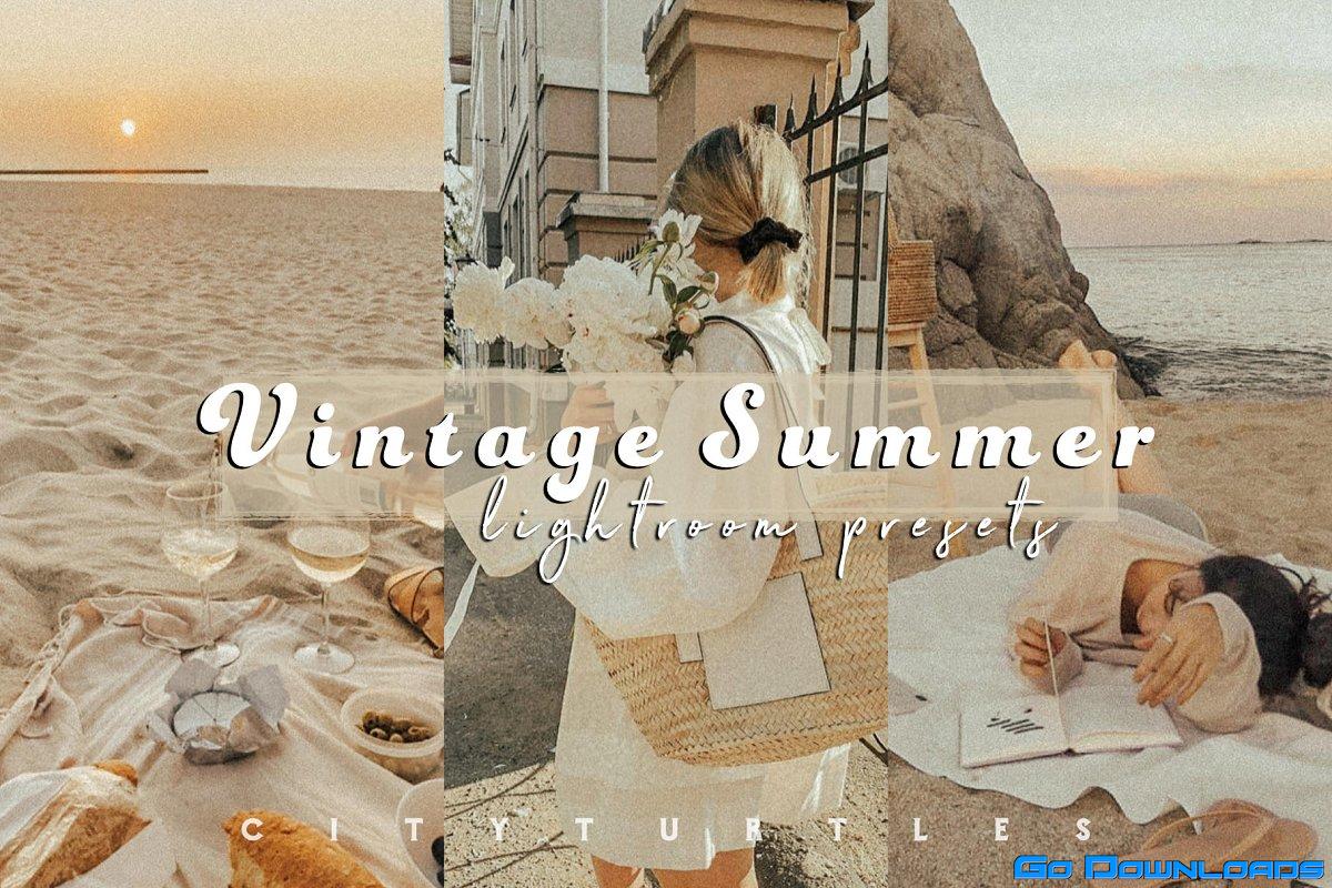 CreativeMarket – Grainy VINTAGE SUMMER Film Presets 5452867