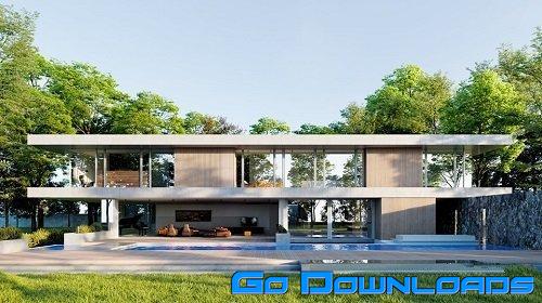 Exterior Scene Sketchup By ToVanDung Free Download