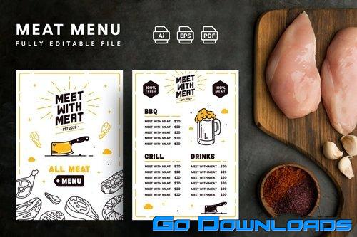 Restaurant Menu Template UZ