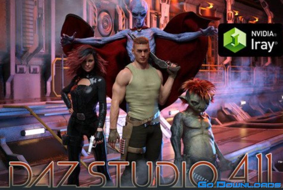 DAZ Studio Professional 4.15.0.2 Free Download