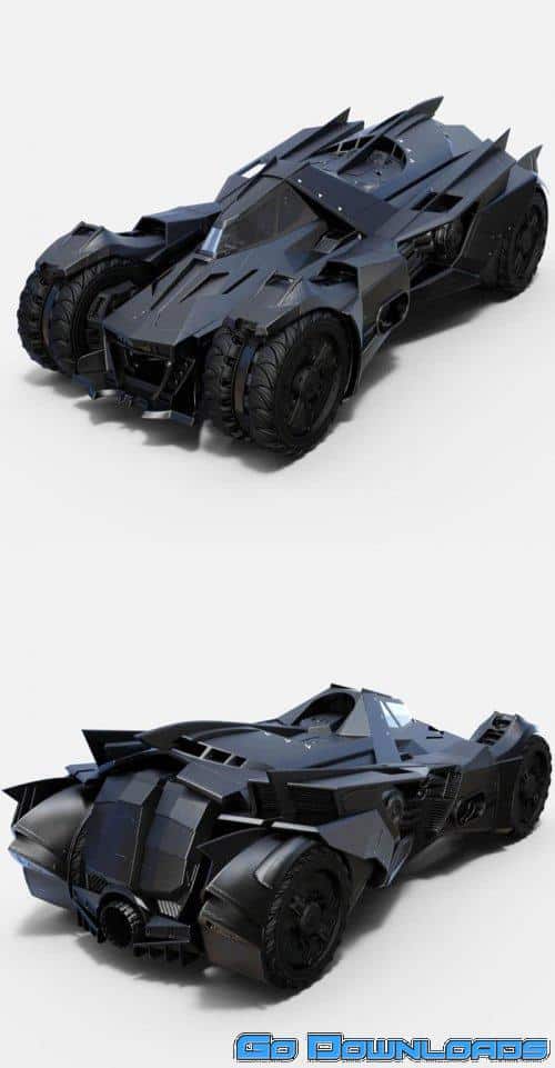 Arkham Knight Batmobile Free Download
