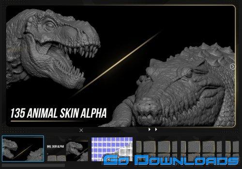 Artstation 135 Animal Skin Alpha Free Download