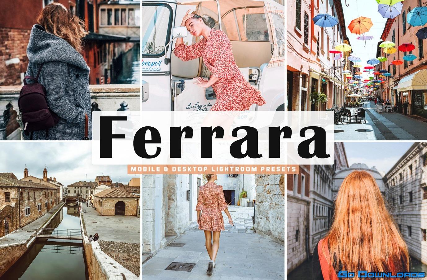 CreativeMarket Ferrara Lightroom Presets Pack 5014442 Free Download