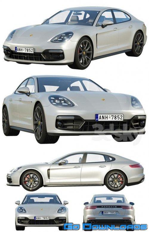 Porsche Panamera GTS 2019 Free Download