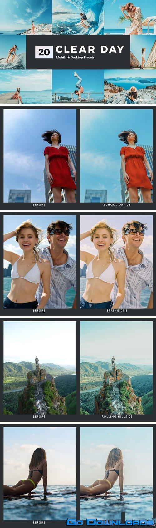 20 Clear Day Lightroom Presets and LUTs Free Download