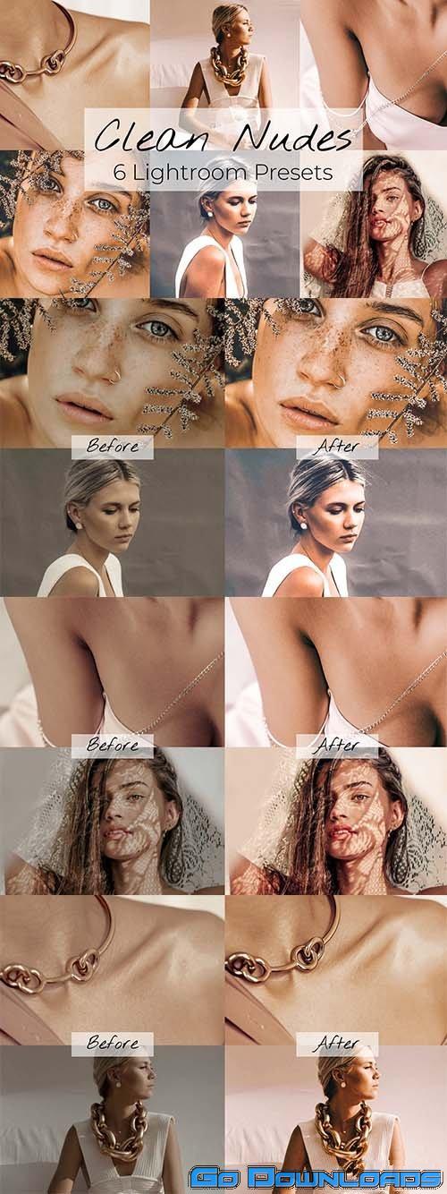 CreativeMarket Clean Nudes Lightroom Preset Pack 5864126 Free Download