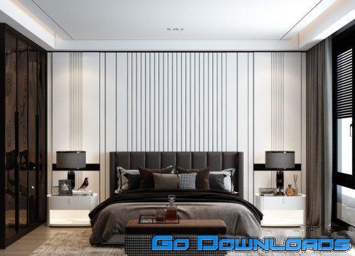 Modern Style Bedroom 633 Free Download