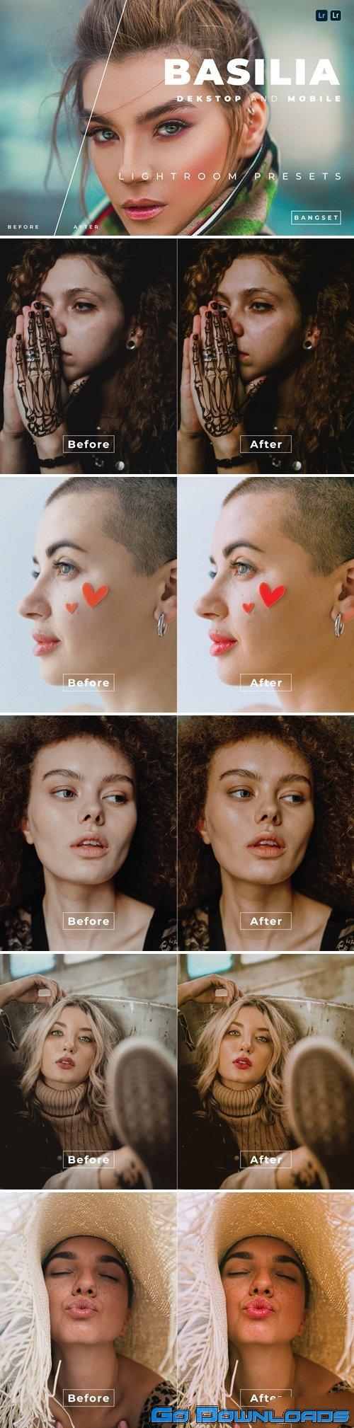 Basilia Desktop and Mobile Lightroom Preset Free Download