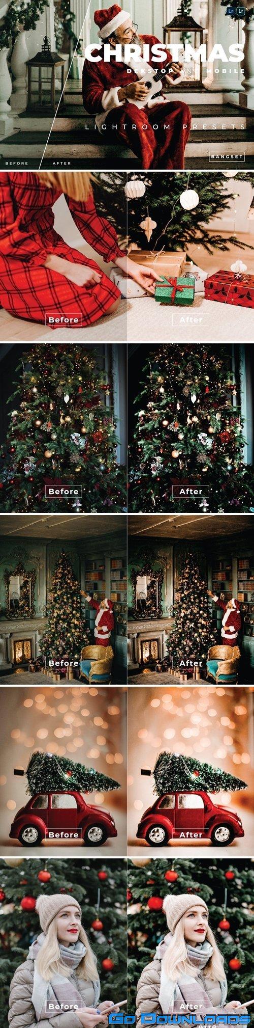 Christmas Desktop and Mobile Lightroom Preset Free Download