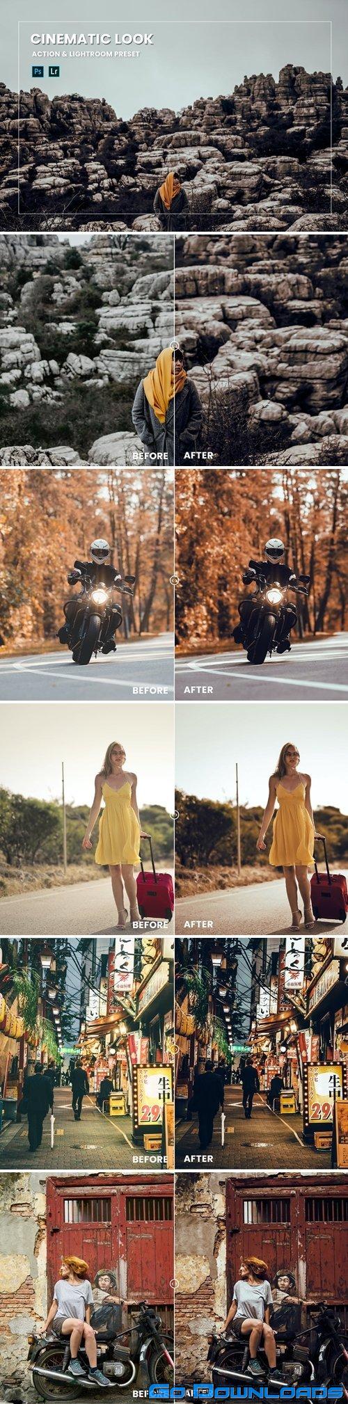 Cinematic Look Effect Action & Lightroom Preset Free Download