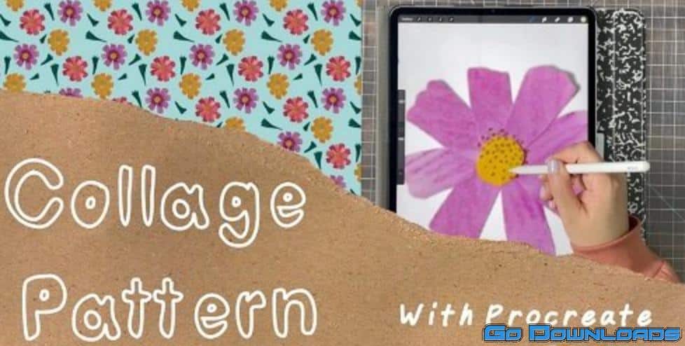 Collage Pattern with Procreate