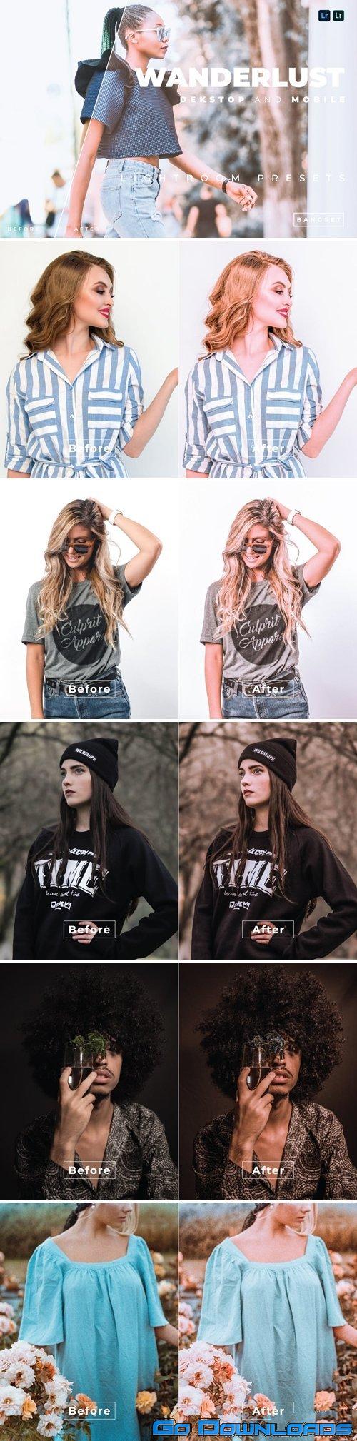 Wanderlust Desktop and Mobile Lightroom Preset Free Download
