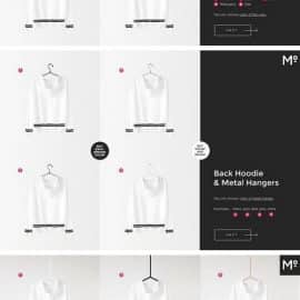 CM Hoodie & Hangers Mock-ups Set 1711868 Free Download
