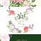 CM Peony set watercolor clip art 232838 Free Download