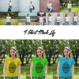 CM T-Shirt Mock-Up Vol.13 2017 1759206 Free Download