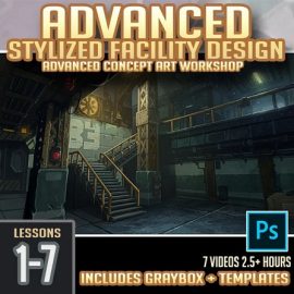 Gumroad Advanced Stylized Facility Concept Art Workshop Free Download