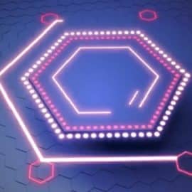 Lowpost Hud Hexagon In Cinema 4D & After Effects Free Download