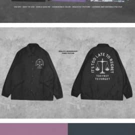 CreativeMarket Realistic Windbreaker Jacket 6274355 Free Download