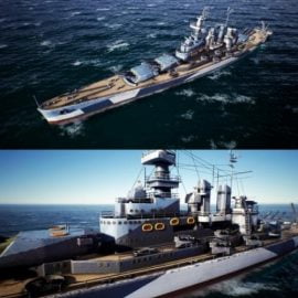 USS Carolina battleship Free Download