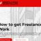 SVS Learn – How to get Freelance Work