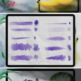 Dans Watercolor Brush Procreate Free Download
