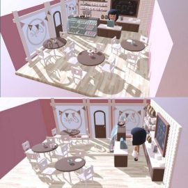 Lucys Café 3D Model Free Download