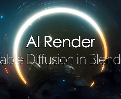 Ai Render – Stable Diffusion In Blender v1.1.0 Free Downlaod