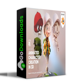 Gumroad – Let’s learn Animated Character Creation in 3D Free Download