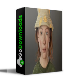 Udemy – Hyper-realistic 3d kid girl design Free Download