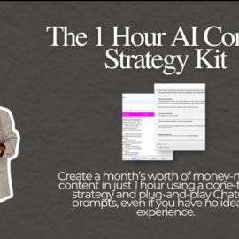 Monika Wolnicka – The 1 Hour AI Content Strategy Kit Free Download