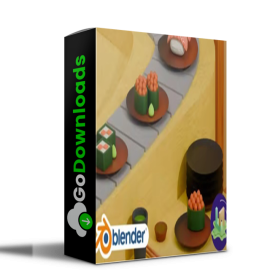 Udemy – Blender Sushi Belt Scene Free Download