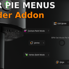 Better Pie Menus v0.4.0 for Blender Free Download