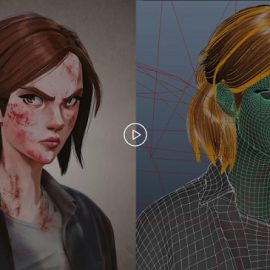 Manisalguero – Hand-Painted Character with 2D look Maya