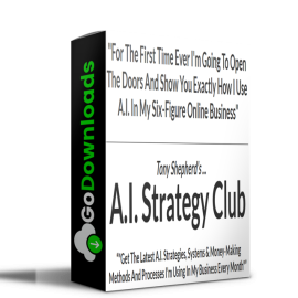 Tony Shepherd – A.I. Strategy Club Free Download