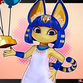 Gumroad – Ankha 3d model set