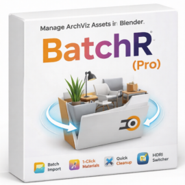 BatchR Pro v1.1 for Blender Free Download
