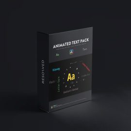 Resolved – Animated Text Pack