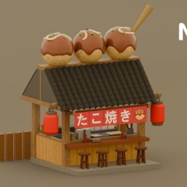 Udemy – Blender : Takoyaki Shop Free Download