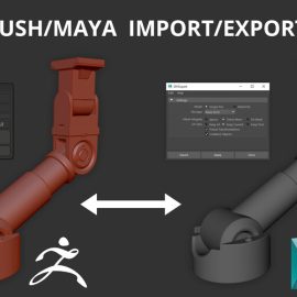 Artstation – GN ZBrush/Maya Import/Export Tool v2.74 Free Download