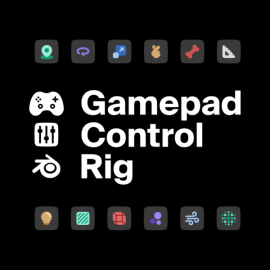 Gamepad Control Rig v1.3.0 for Blender Free Download