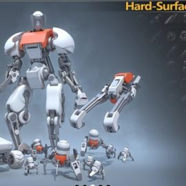 Gumroad – Hard-Surface Kitbash Vol.1 Free Download