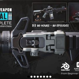 Gumroad – Ultimate Weapon Tutorial 2 – The Complete Hard-Surface Masterclass Free Download