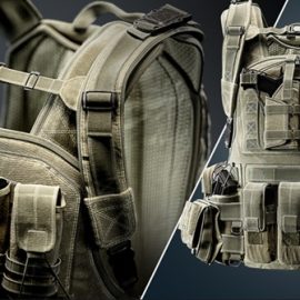 Artstation – Military Tactical Vest Full Tutorial