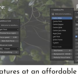 Autofocus Pro v4.4 for Blender Free Download