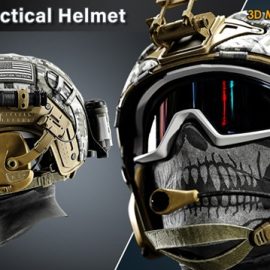 Military Tactical Helmet Tutorial – Blender, ZBrush & Substance Painter