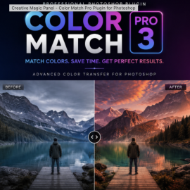 Creative Magic Panel – Color Match Pro v3 Plugin for Photoshop