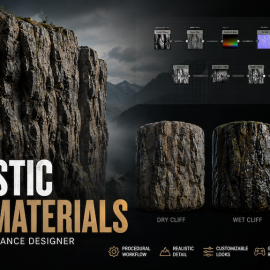 Creating Realistic Cliff Materials using Substance Designer