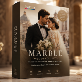 Gamut – Marble Wedding LUTs – Classical European Warmth & Polish